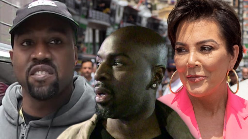 Kanye West ama a Kris Jenner, pero ataca a Corey Gamble como 'ateo'