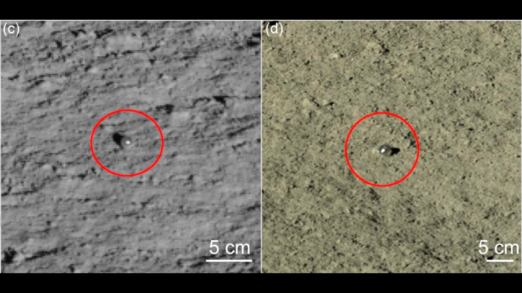 El rover Yutu-2 descubre globos de cristal en el otro lado de la luna