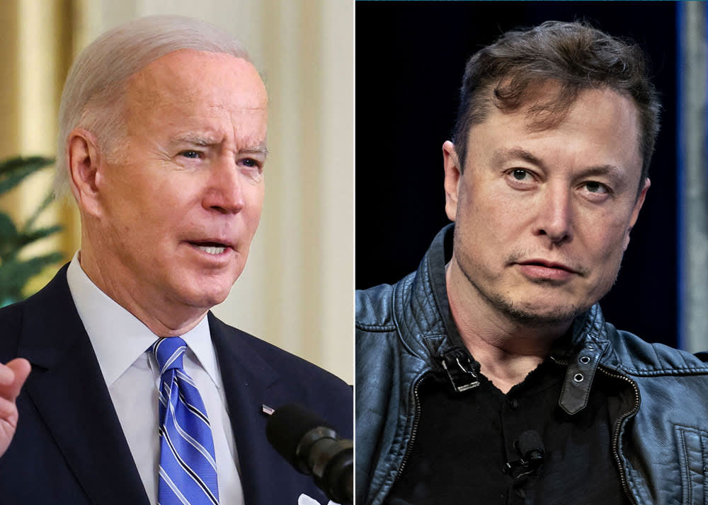 Elon Musk acusa a Biden de ignorar a Tesla y dice que hará lo correcto en la Casa Blanca