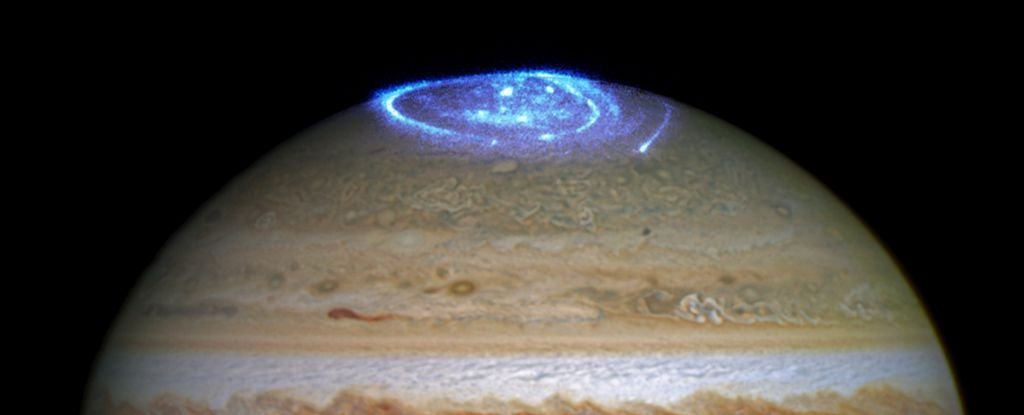 Misteriosas imágenes de rayos X de alta energía espiadas desde Júpiter