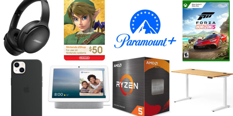 Las mejores ofertas del fin de semana: tarjetas de regalo de Nintendo eShop, Paramount Plus y más