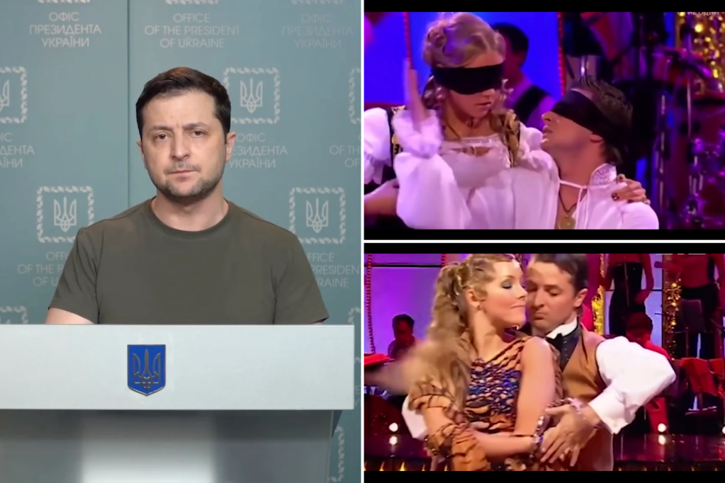 El clip ucraniano "Bailando con las estrellas" de Volodymyr Zelensky se volvió viral en 2006