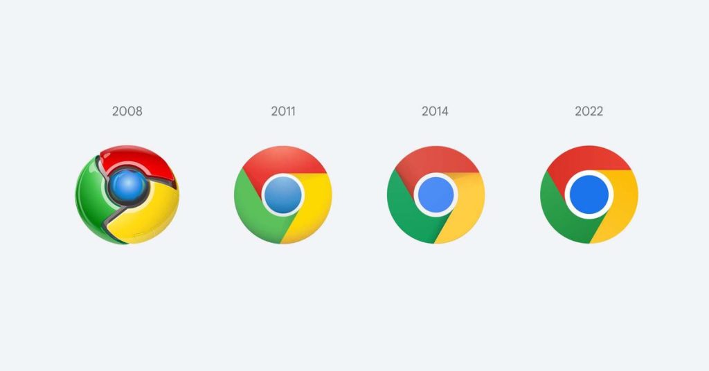 Llega la versión 100 de Chrome con un logo actualizado en diámetro