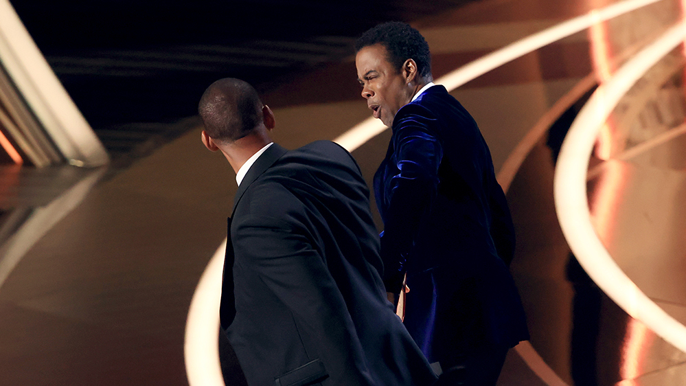 Will Smith abofetea a Chris Rock en los Oscar