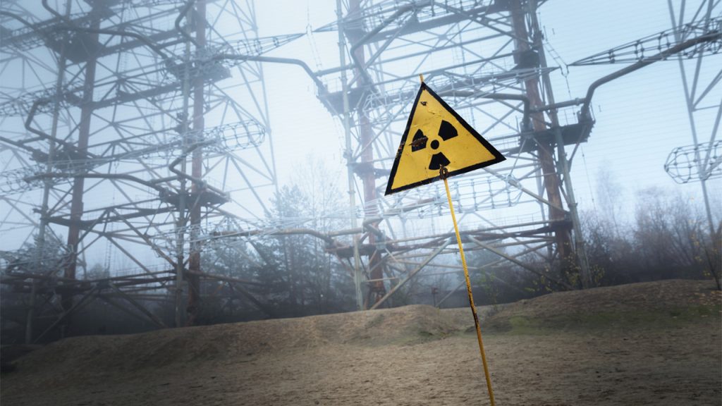 Las fuerzas rusas cavaron trincheras en el altamente radiactivo 'Bosque Rojo' de Chernobyl