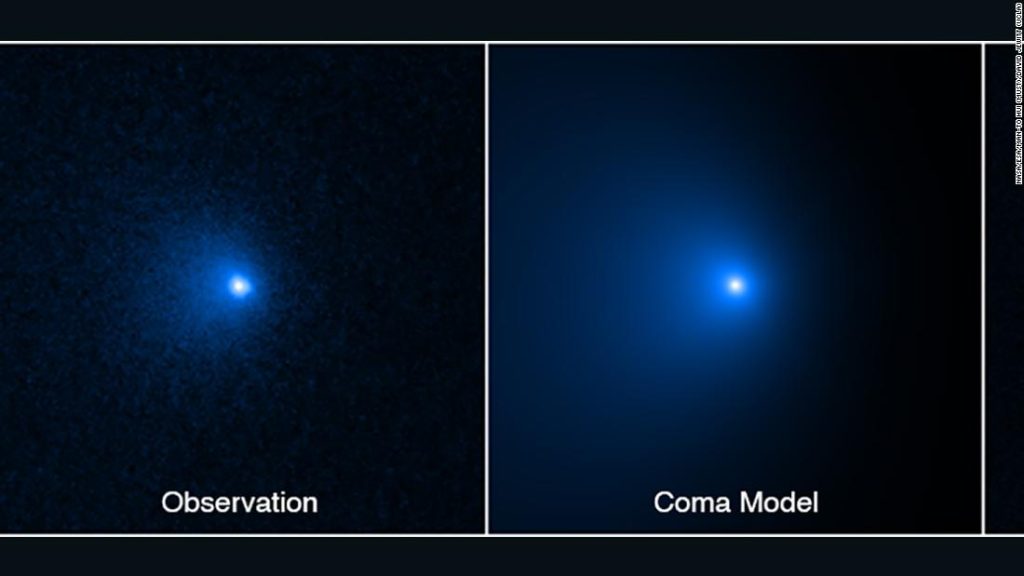 Hubble detecta un cometa masivo que pasará cerca del sol en 2031