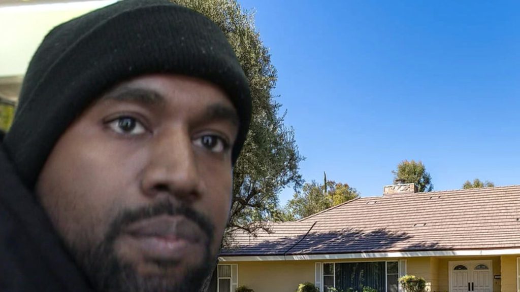 La casa de Kanye West junto a la de Kim está congelada, no hay evidencia de que se vaya a mudar