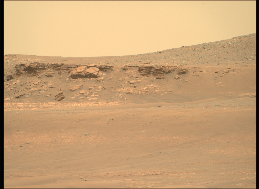 El rover perseverante llega al antiguo delta marciano