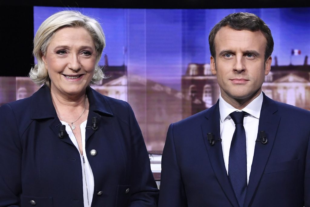 Macron y Le Pen compiten en un debate crucial a medida que se acerca la votación