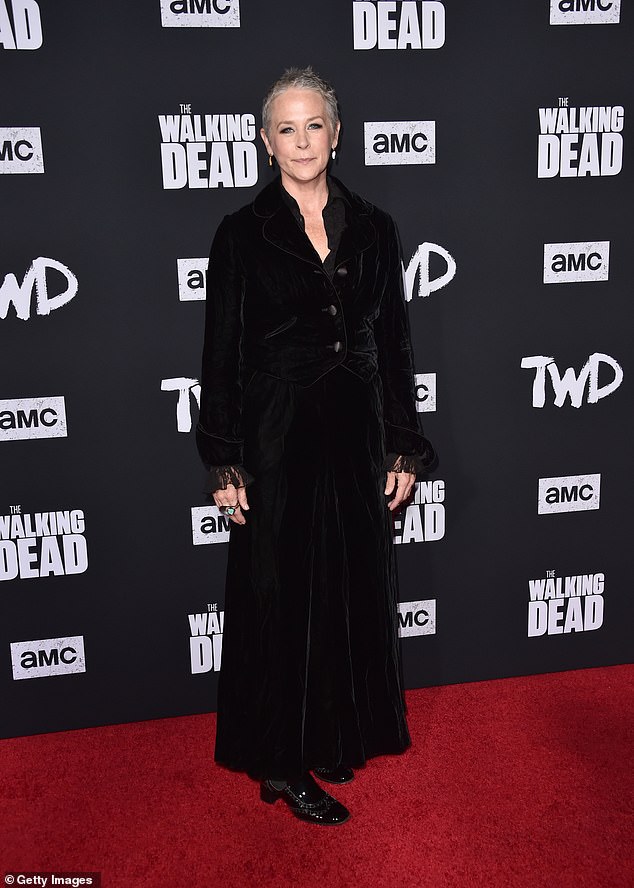 Está fuera: Melissa McBride de The Walking Dead, de 56 años, ya no está tratando con Norman Reedus en un próximo spin-off, informó TVLine el miércoles;  Visto en 2019 en Hollywood