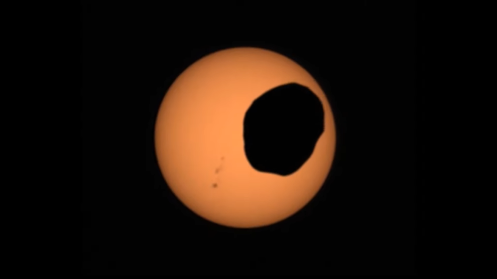 ¡Maravilloso!  El rover Perseverance captura un video increíble del eclipse solar en Marte