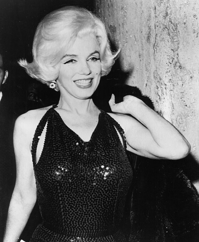 Ícono de Hollywood: Monroe se mostró en marzo de 1962 en los premios Globo de Oro en Beverly Hills