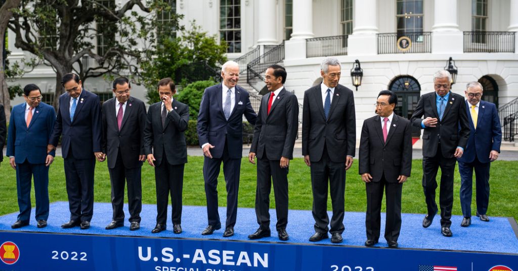 Biden recibe a los líderes del sudeste asiático mientras intenta volver a centrarse en China