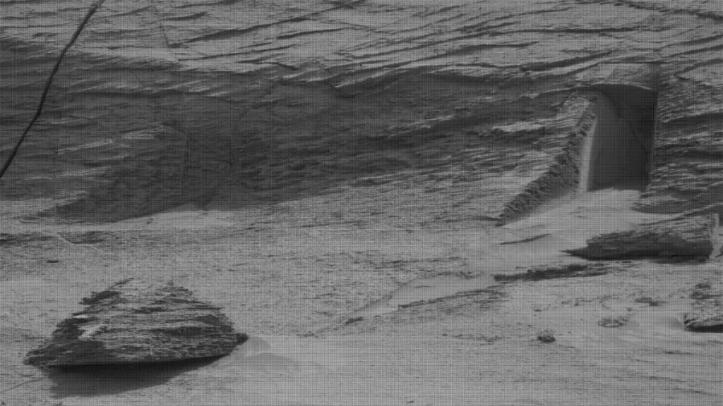 El rover Curiosity de la NASA ha detectado una "entrada" en Marte