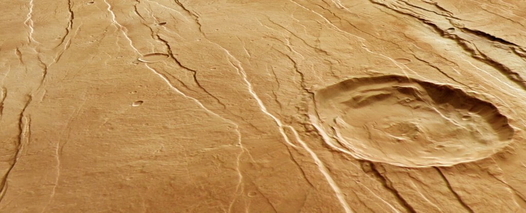 Impresionantes nuevas imágenes muestran 'marcas de garras' gigantes en Marte