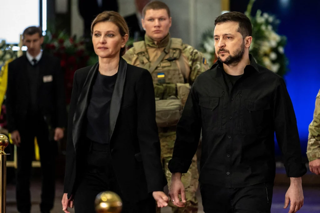 La primera dama de Ucrania, Olena Zelenska, detalla las pérdidas de guerra de su familia