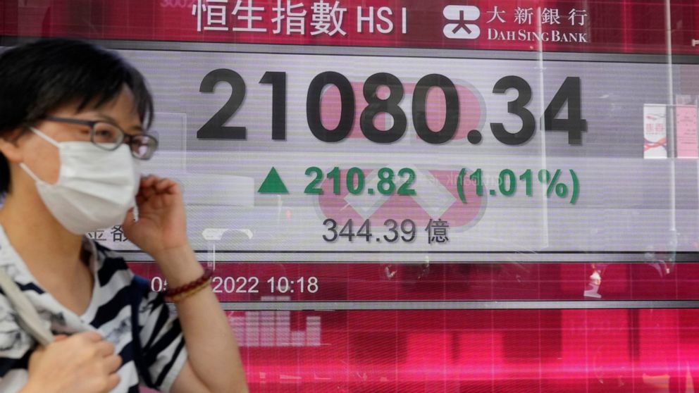 Las acciones asiáticas siguen a la baja de Wall Street a medida que aumentan las preocupaciones sobre el aumento de las tasas