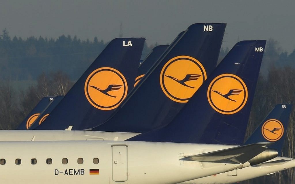 Lufthansa se disculpa después de informar que todos los pasajeros judíos tienen prohibido volar