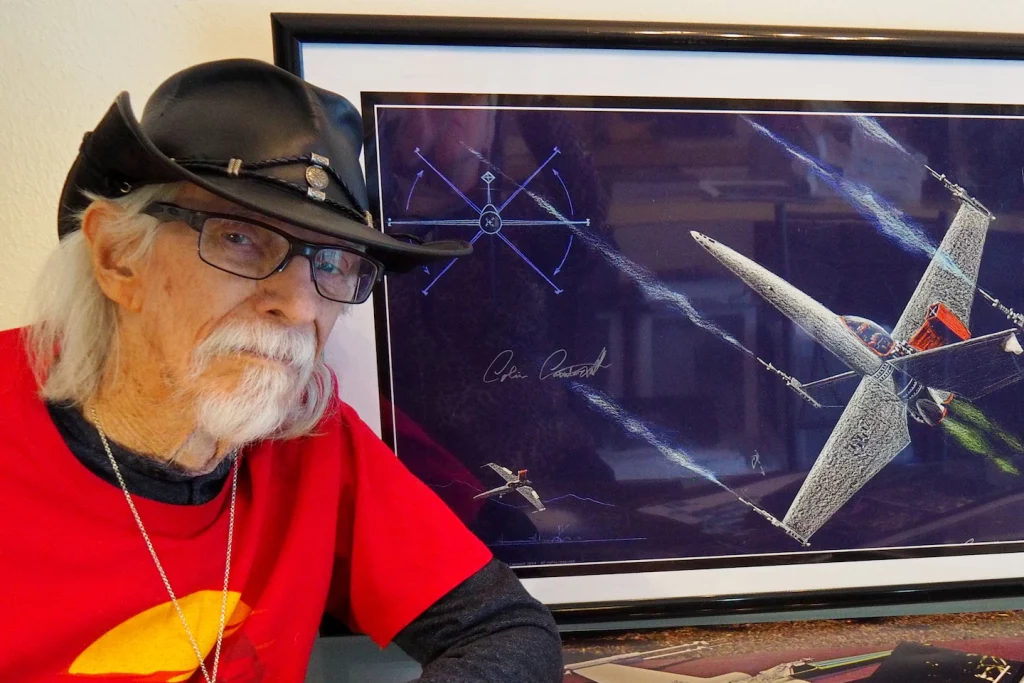 Muere el diseñador de 'Star Wars' Colin Cantwell;  Hizo cazas TIE y X-Wings