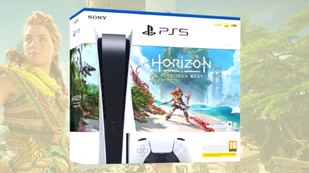 Sony lanzó su primer paquete oficial de PS5 con Horizon Forbidden West