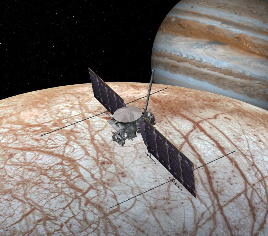 La NASA completa la estructura principal de la nave espacial Europa Clipper: buscará vida en el helado Júpiter Europa