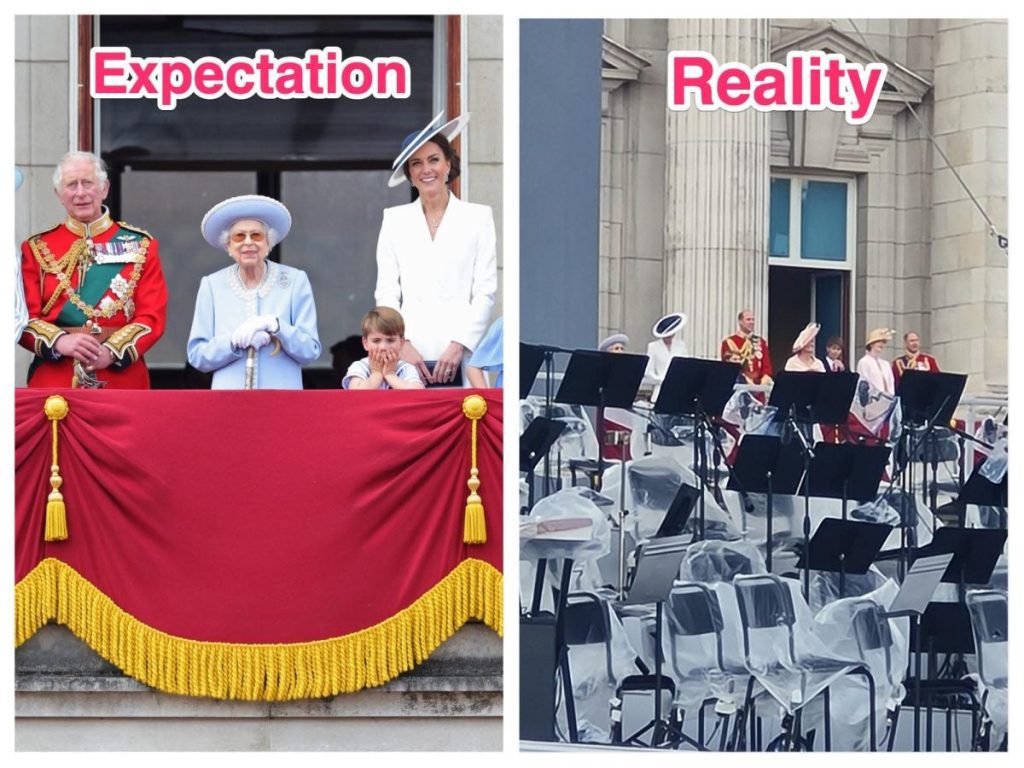 Fotos decepcionantes muestran cómo fue visitar Londres durante las vacaciones del Jubileo de Platino de la Reina