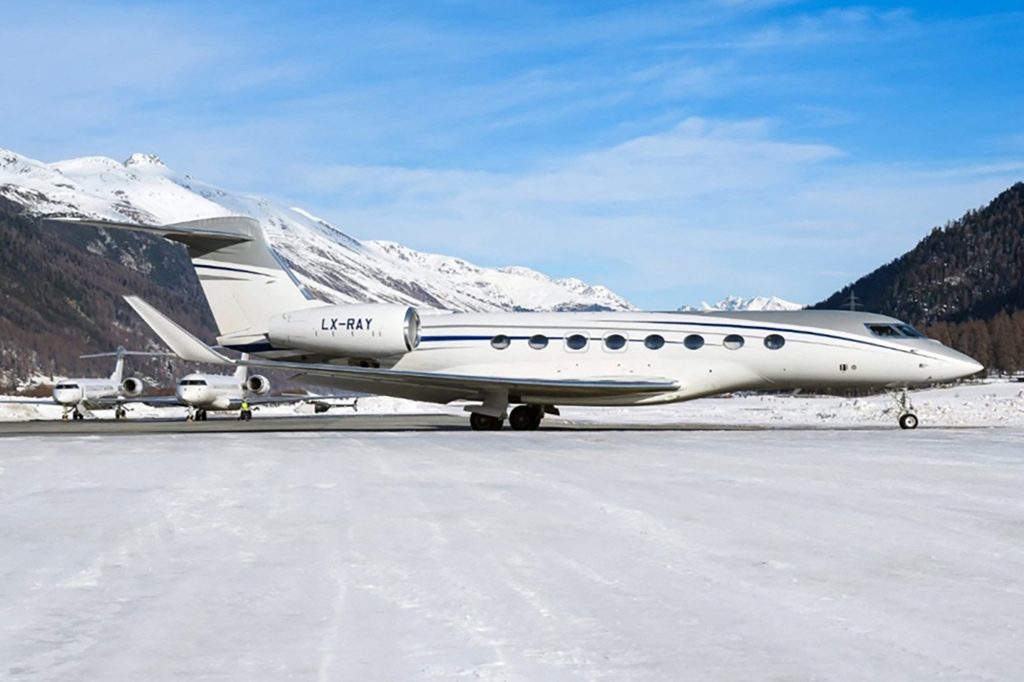 El valor del avión Gulfstream Roman Abramovich fue de unos 60 millones de dólares.
