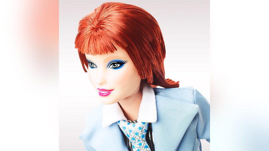 Primer plano de David Bowie Barbie