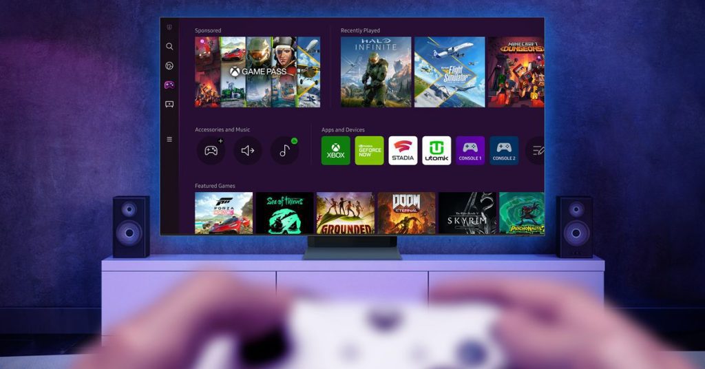 El centro de TV para juegos de Samsung se lanza con transmisión de Xbox, Stadia y GeForce Now