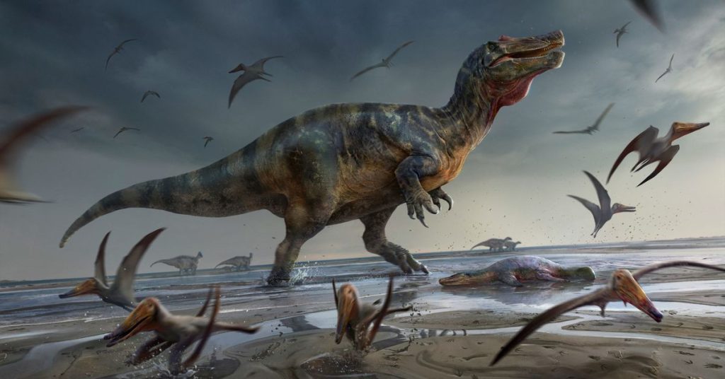 El dinosaurio carnívoro más grande de Europa fue encontrado en la Isla de Wight