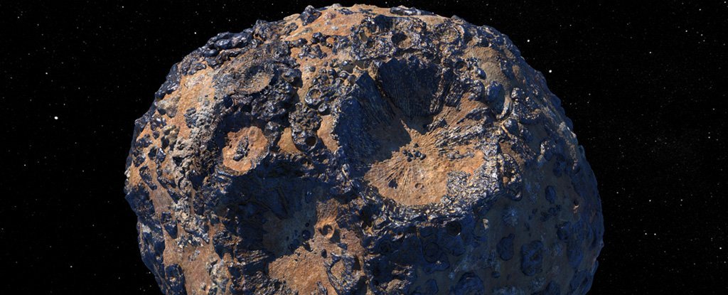 Los astrónomos han presentado el mapa más detallado del alma metálica de un asteroide hasta la fecha.