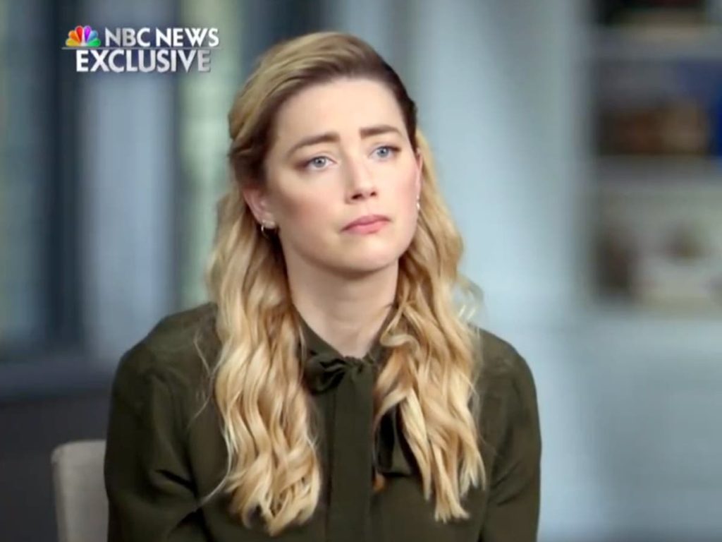 Última entrevista de Amber Heard: Johnny Depp acusa a su ex de 'reimaginar' el caso en la sentada de NBC