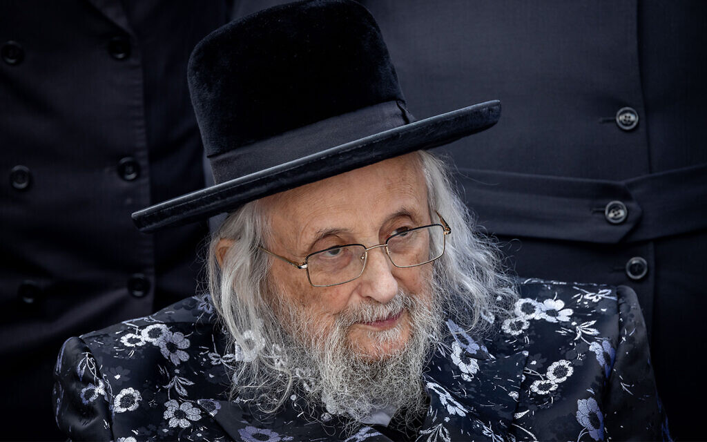 El rabino Yitzgok Tuvia Weiss, destacado líder militante de línea dura, muere a los 95 años