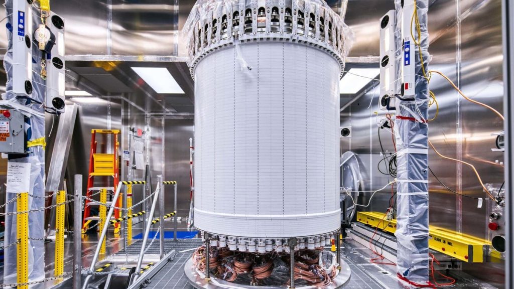 Detector de materia oscura ultrasensible recién lanzado