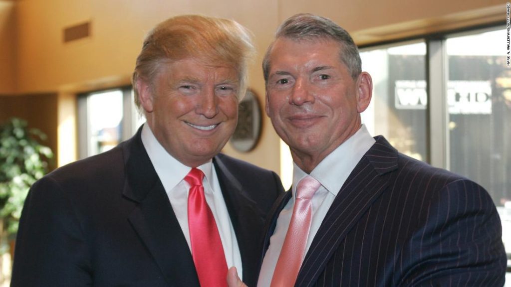 Según los informes, una investigación sobre los pagos financieros silenciosos de Vince McMahon condujo al surgimiento de las donaciones caritativas de Trump.