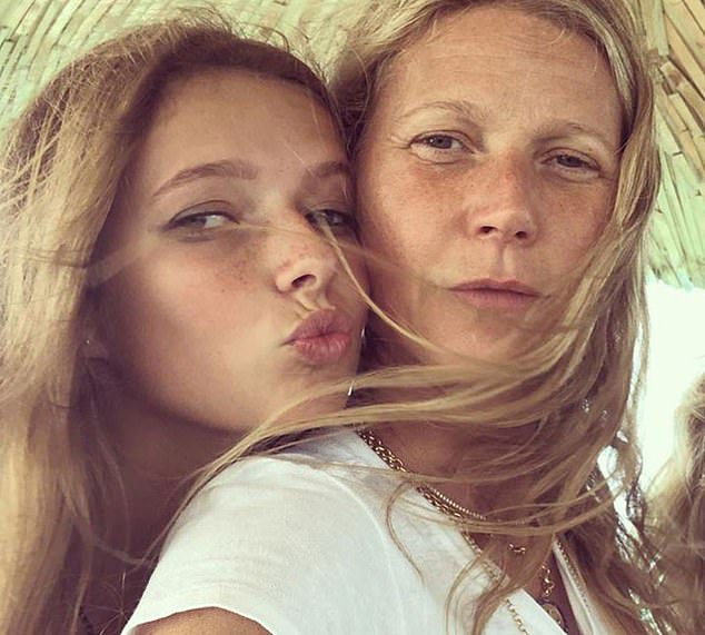 Madre Hija: Paltrow apareció con su hija en 2019