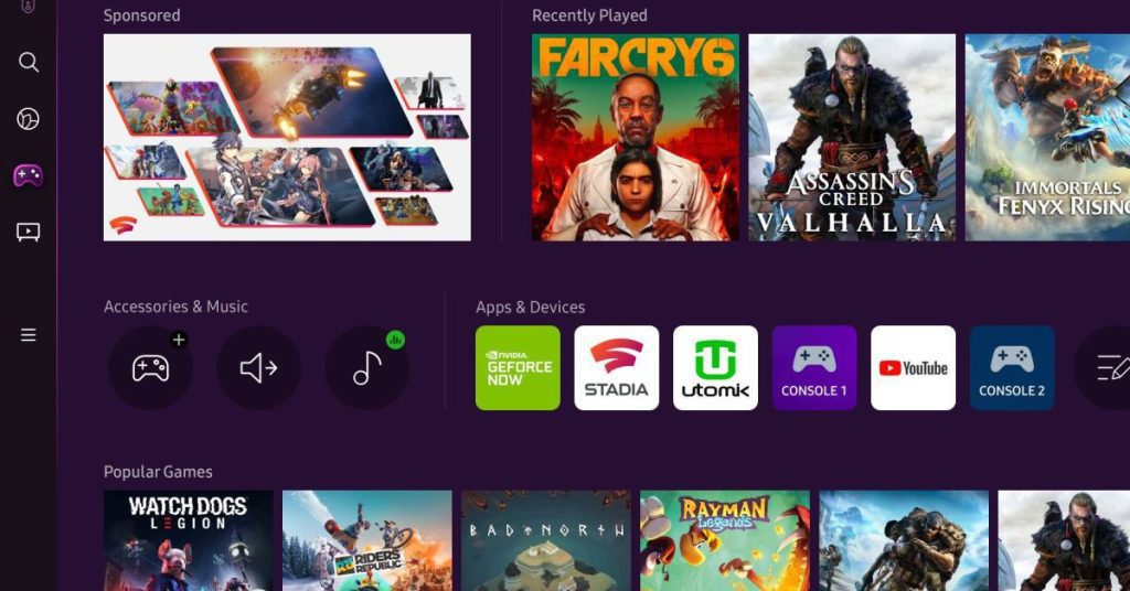 Los nuevos monitores de juegos de Samsung incluyen fácil acceso a Xbox Cloud Gaming, Stadia y más