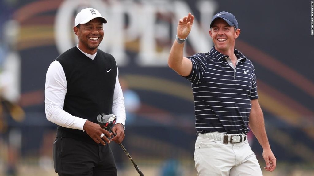 Tiger Woods y Rory McIlroy lanzan nuevo torneo de golf