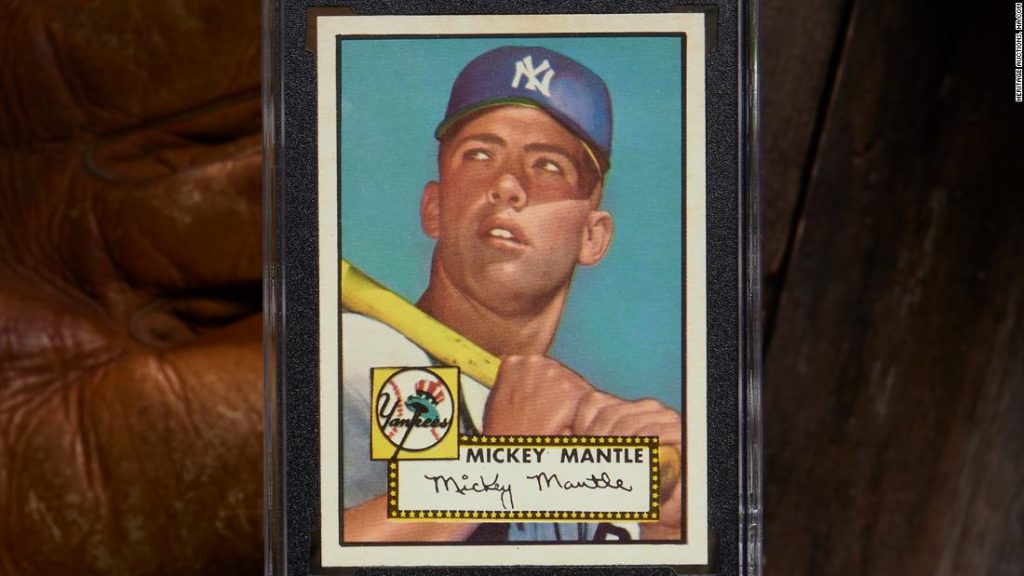 Tarjeta Mickey Mantle: la tarjeta de béisbol más cara de la historia acaba de venderse por $ 12,6 millones
