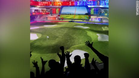 Las competencias de TGL se llevarán a cabo en arenas especialmente diseñadas que cuentan con un torneo virtual.