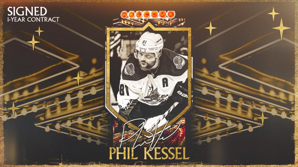 Vegas Golden Knights ficha a Phil Kessel por un año