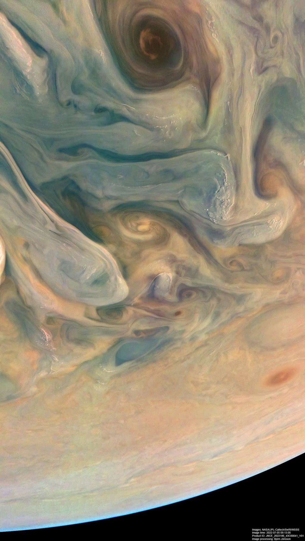Jupiter’s Complex Colors