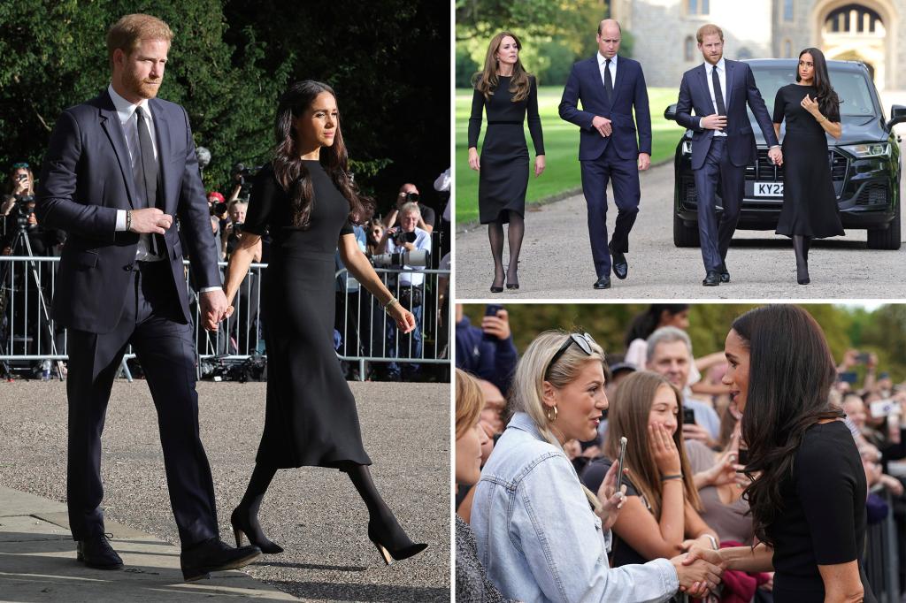Príncipe Harry, Meghan Markle "último" paseo por el Castillo de Windsor