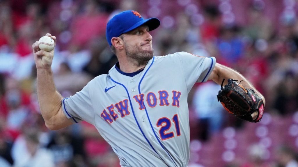 Max Scherzer de los Mets de Nueva York se va después de 5 juegos debido a la 'fatiga' en el lado izquierdo