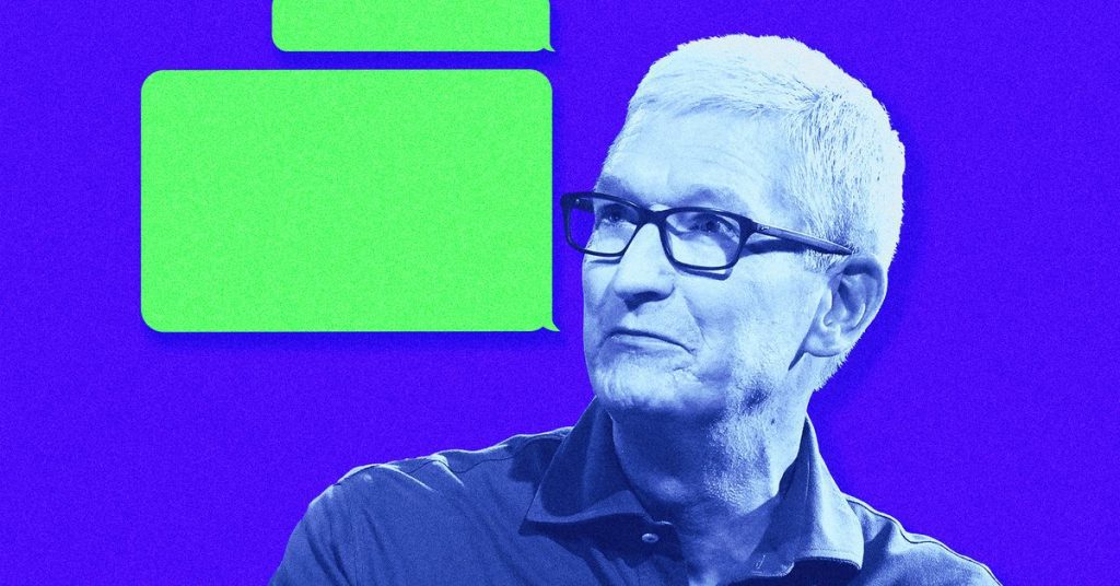 Tim Cook revela la verdadera razón por la que Apple no agregó RCS al iPhone