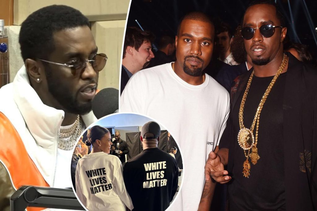 Diddy defiende a Kanye West en medio de la controversia sobre la camiseta de White Lives Matter