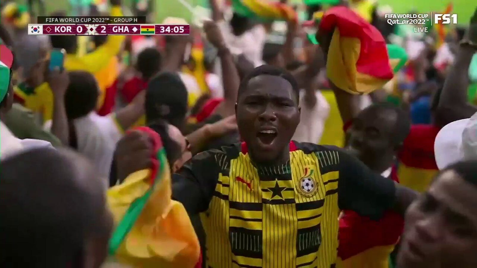 El ghanés Mohamed Kudus marca un gol contra la República de Corea en 34 minutos |  copa del mundo 2022