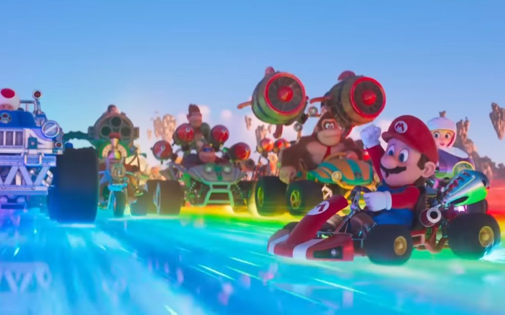La segunda versión de "Super Mario Bros."  Tráiler que revela Donkey Kong y Rainbow Road