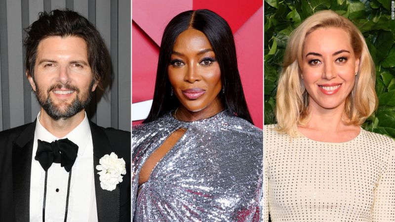 Adam Scott, Naomi Campbell, Aubrey Plaza se encuentran entre las celebridades que honran a los Héroes de CNN de este año.