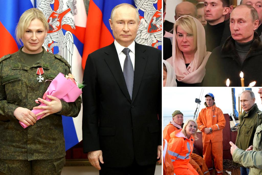 ¿Por qué la misteriosa rubia sigue apareciendo en las fotos de Putin?